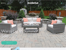 Tablet Screenshot of insideoutpatio.ca